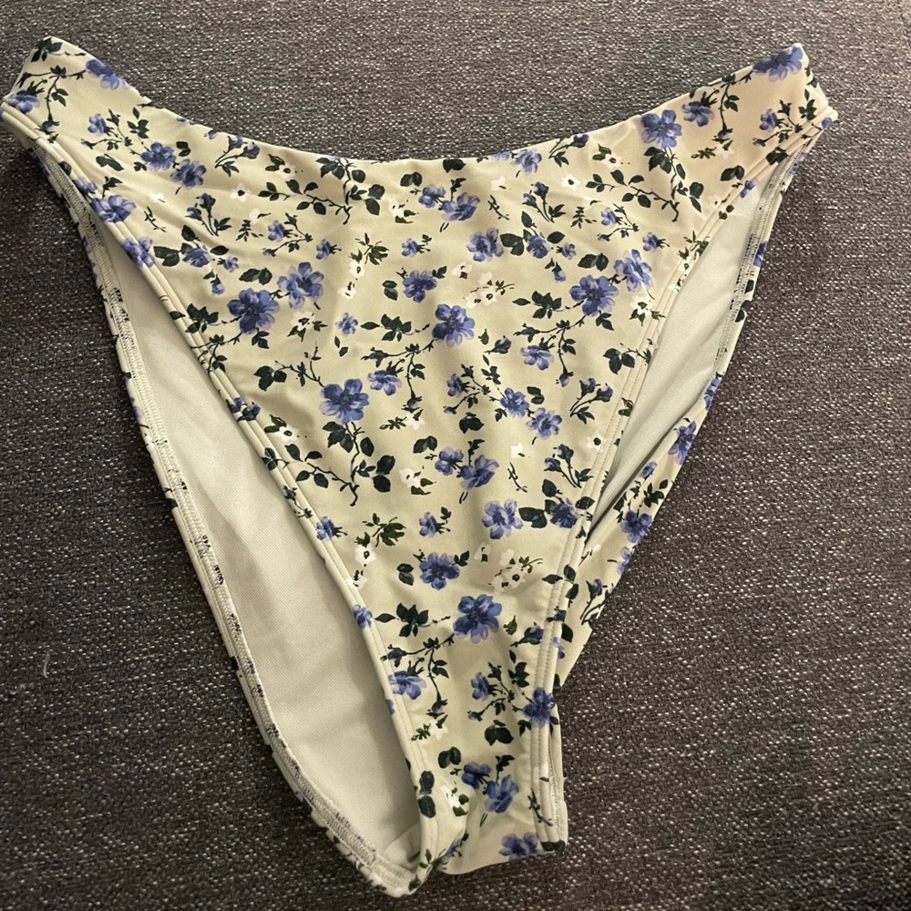 Abercrombie and fitch mid-rise high rise moderate swim bottoms